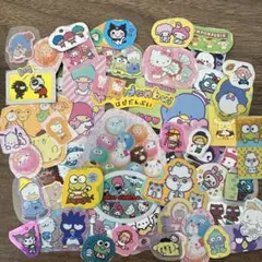 サンリオ キャラクター シール おすそわけ はぴだんぶい