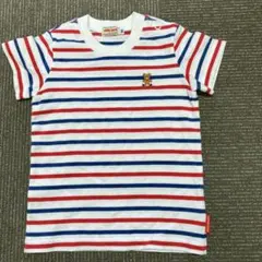MIKI HOUSE ストライプTシャツ 80