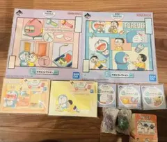 一番くじ　ドラえもん　きみとずっといっしょ　タオルメモ帳ステッカーミニフィギュア