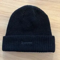Supreme ビーニー ニット帽 ブラックのサムネイル