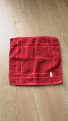 RALPH LAUREN タオルハンカチ レッドのサムネイル
