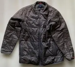 GapKids 子供用ダークグレー キルティングダウンジャケット 160cm