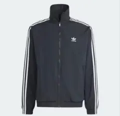 adidas ファイヤーバード トラックジャケット　ナイロンジャケット　黒