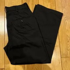 GUメンズブラック チノパンS