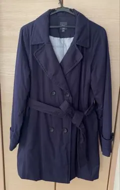 GAP レディース　中綿入　トレンチコート　XLサイズ ネイビー