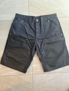 Chrome Hearts クロスレザーパッチ ショートパンツ　ダブルニーのサムネイル