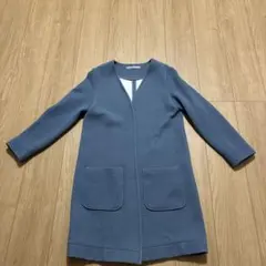 セオリーリュクス(38) ノーカラーコート、ボタンレス　⭐️お値下げしました