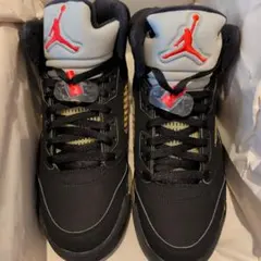 未使用 Air Jordan 5 Retro US9.5 ジャンクのサムネイル