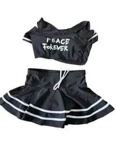 130-140センチ水着 女の子オフショルダー 子供用スイムウェア