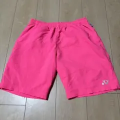 美品✨YONEX バドミントン ハーフパンツ Ｌネオンピンクのサムネイル