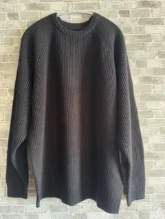 coen ブラック ニット Lサイズ　新品