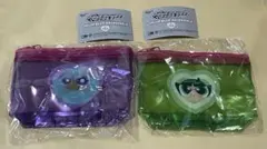 【匿名配送】　パワーパフガールズ　マチ付きクリアポーチ　ガチャ