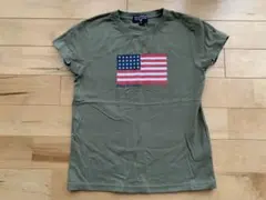 POLO JEANS CO. ロゴ Tシャツ カーキ 半袖 レディース　Sのサムネイル