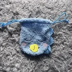 新　ざわざわ森のがんこちゃん　ぬいぐるみ巾着 がんぺーちゃん すやすや