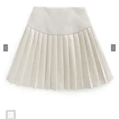 GRL インパン裏地付プリーツ切り替えミニスカート[ai145]