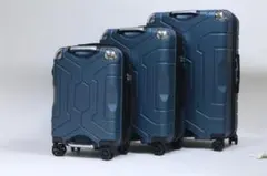 軽量Lサイズ　静音8輪　キャリーバッグ　スーツケース　キャリーケース ブルー