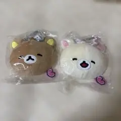 コリラックマ　ぬいぐるみミラー　ゆるゆるぽかぽか　リラックマ　二つセット　新品