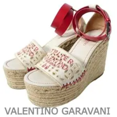 valentino ヴァレンティノ 厚底サンダル 38 ウェッジソールサンダルのサムネイル