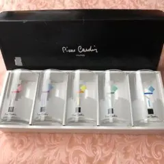 【新品】Pierre Cardin タンブラーセット 昭和レトロ　佐々木硝子