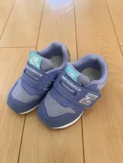 New Balance ベビー スニーカー パープル　13cm