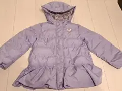 any FAM KIDS 中綿 リボン コート ラベンダー120