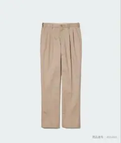 UNIQLO イージーケアツータックチノ　79 ベージュ