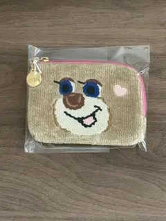 【新品未使用】FEILER ドアップテディガール L字ポーチ