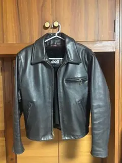 美品　Schott ライダースジャケット38　643E ショットレザージャケットのサムネイル