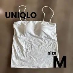 UNIQLO ユニクロ エアリズムコットンブラチューブトップ ホワイト 白 M