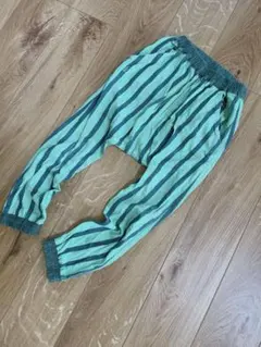 マーキーズ　ストライプ　サルエルパンツ　130