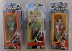 仮面ライダーソフビパッケージチャームセット