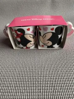 ディズニー　ミッキー&ミニーマグカップセット