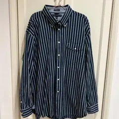 TOMMY HILFIGER ストライプシャツ XL/XG