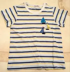 familiar ストライプ Tシャツ 110