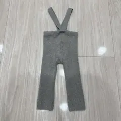 SOWAN マシュマロサスペンダーレギンス ベージュ75~85