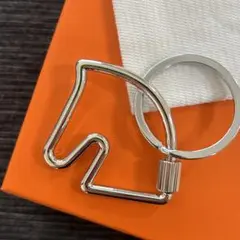 【未使用品】馬モチーフ　チャーム　キーホルダー