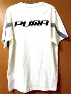 PUMA ホワイト Tシャツ ロゴ入り　新品未使用