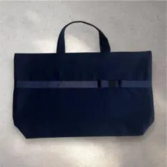 【9/25、9/26限定セール】レッスンバッグ　トートバッグ　お受験　ネイビー