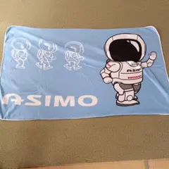 ホンダ ASIMO ブランケット 水色