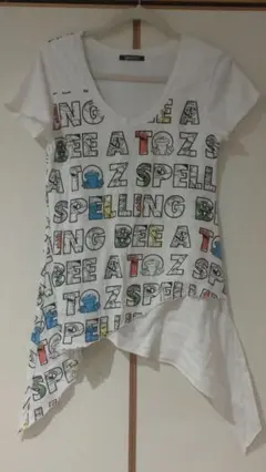 【SPIRAL GIRL】セサミストリート　半袖Tシャツ　綿100% エルモ他のサムネイル