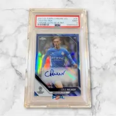 Cole Palmer Topps Chrome /150 auto Blue