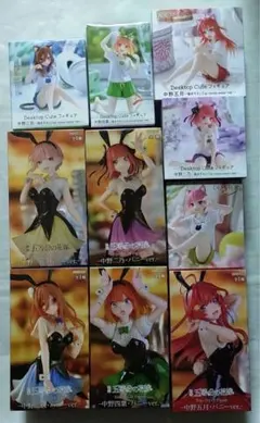五等分の花嫁　バニーとDesktop Cute　フィギュア　10種セット