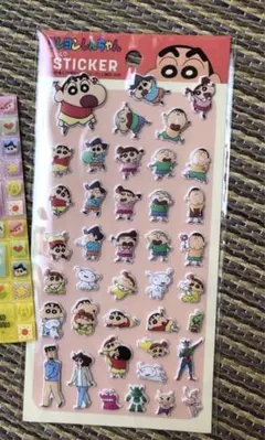 クレヨンしんちゃん シール　2枚セット