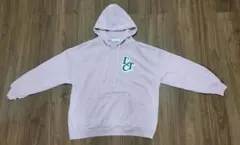 Lovetoxic ピンク フード付きパーカー