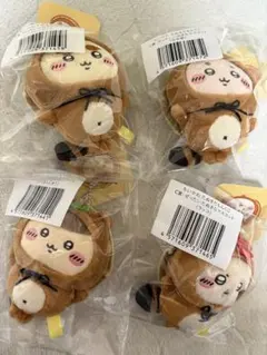 【新品未開封】ちいかわ たぬきだもんくじ C賞4点セット