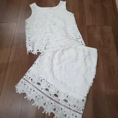 セシルマクビー　セットアップ　刺繍　ギャル　y2k