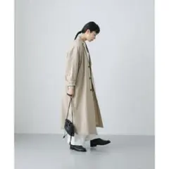 かぐれ　コットンシルクショップコートのサムネイル