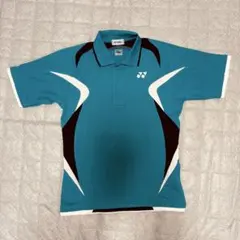 【極美品】YONEX ゲームシャツ　ポロシャツ ブルー　ベリークール