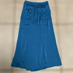 グリーン ロングスカート