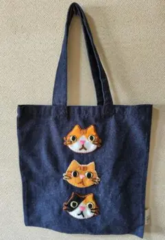 デニムトートバッグ(両面)